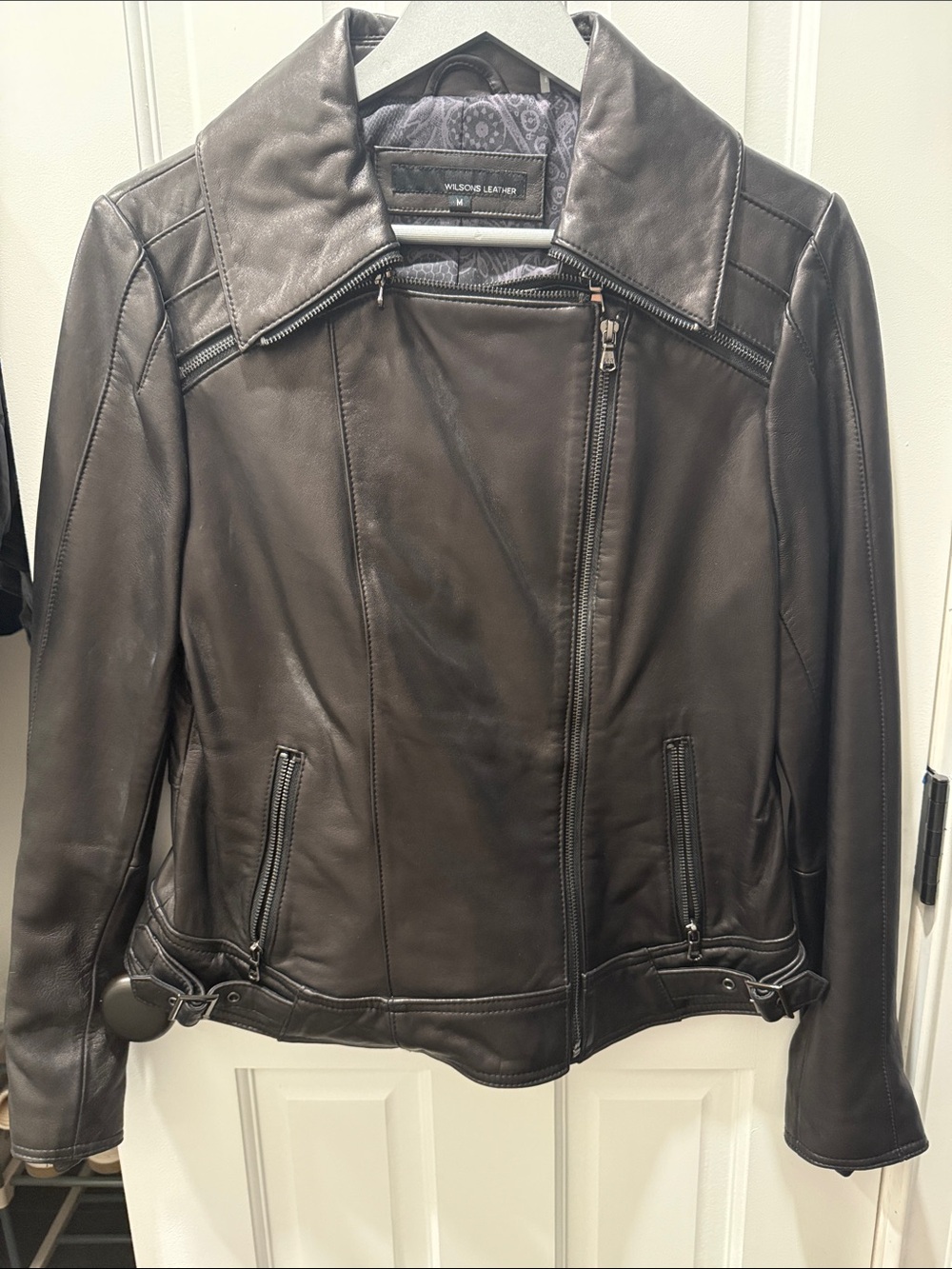 Wilsons Leather  -Moto inspired Leather jacket